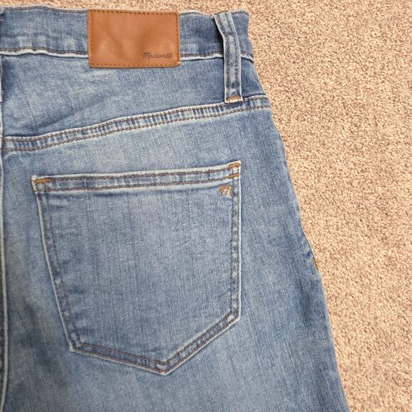 classic Distressed button fly Madewell Cali Demi Bootcut Jeans 26 buttonfly - Picture 9 of 15